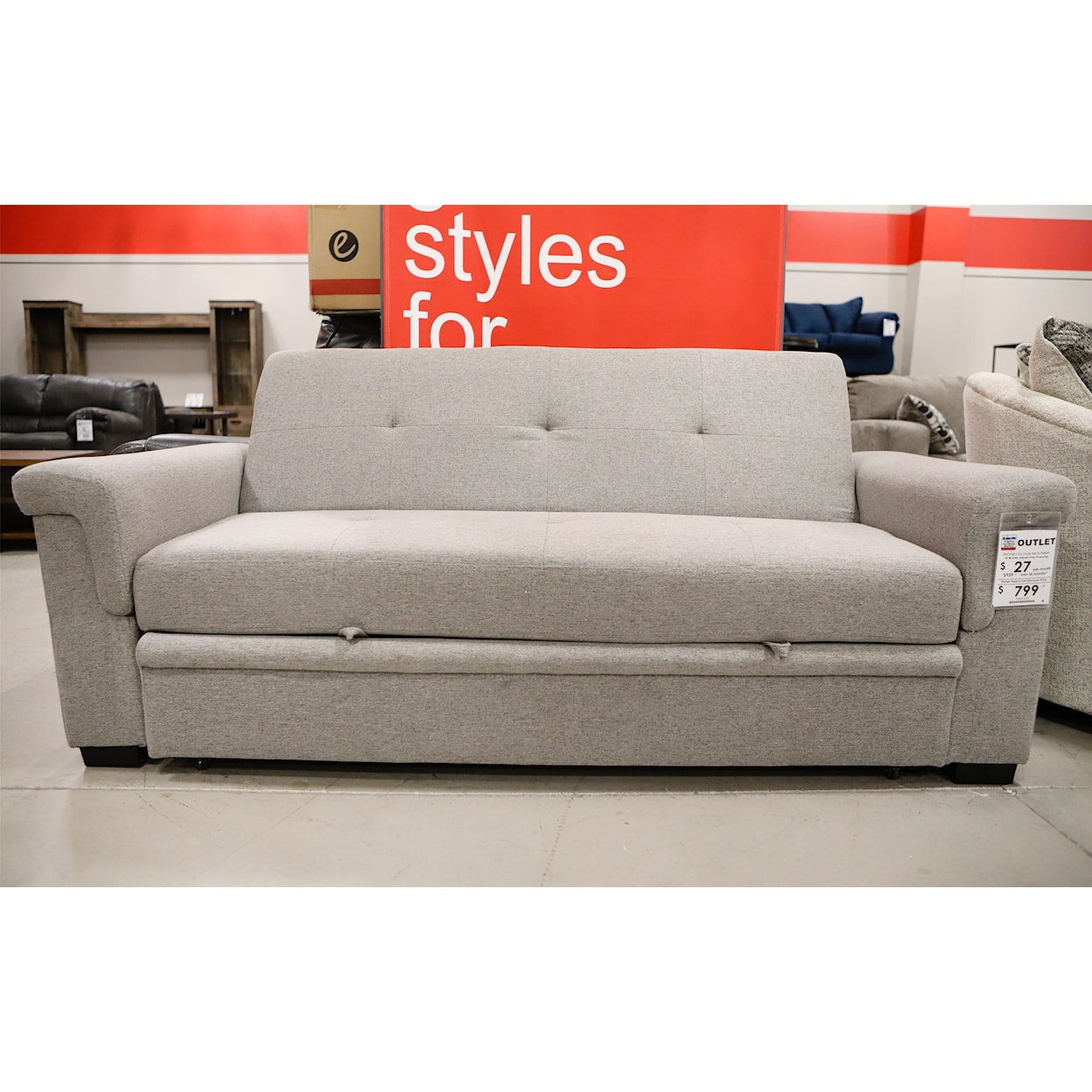 Amalfi Home Furniture Rhonda Sleeper Sofa