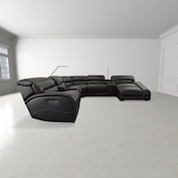 Seven Piece Power Sectional