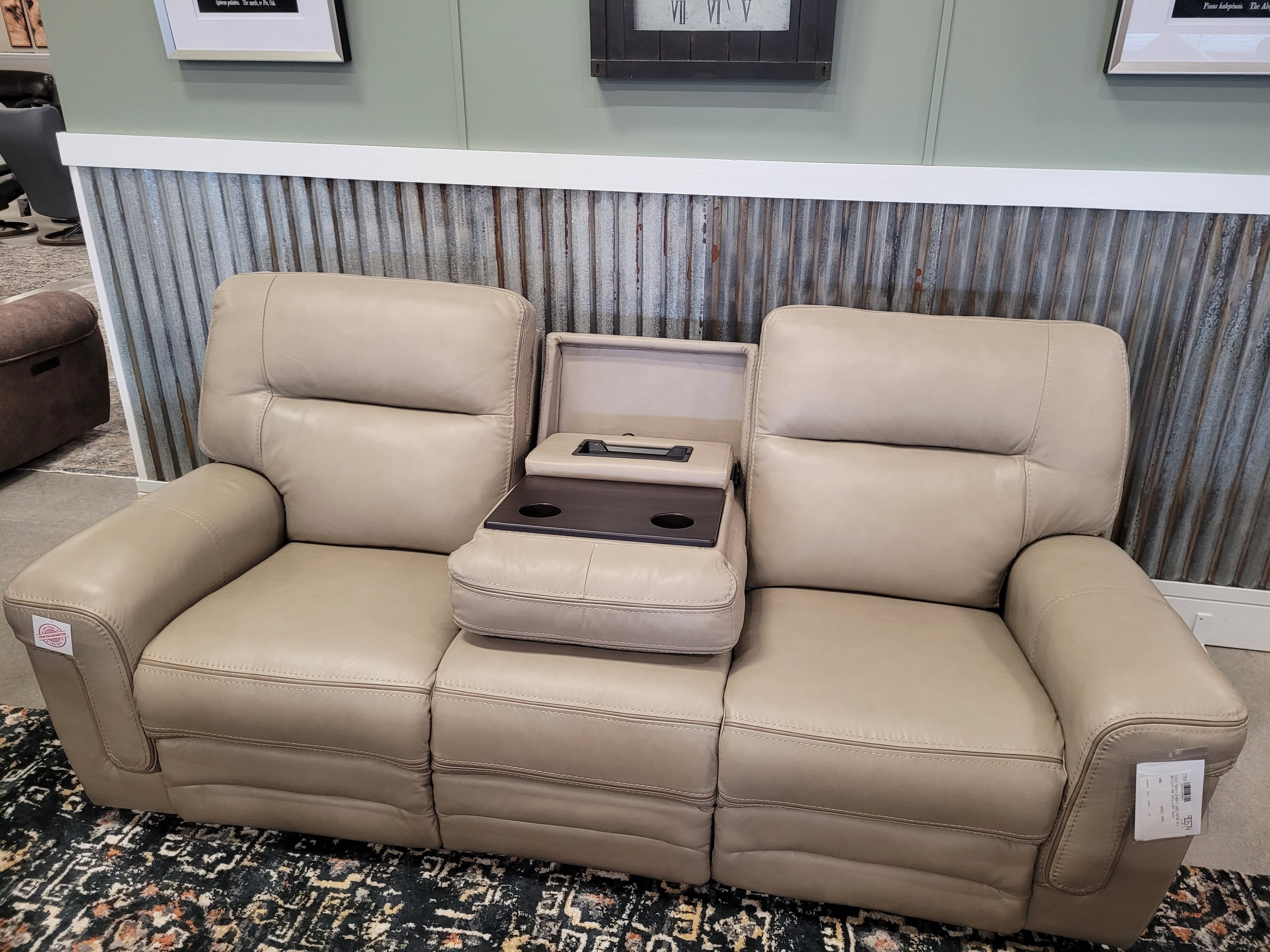 Reclining Sofa w/ Drop Down Table