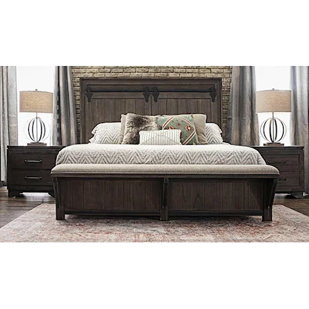 King Panel Bed