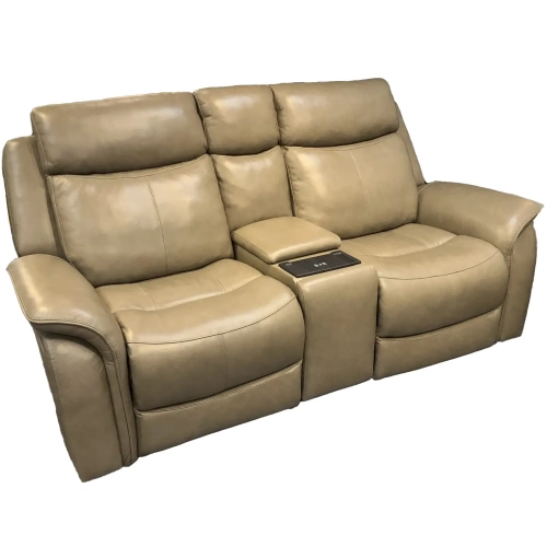 Power Headrest Console Loveseat