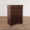 J&R Woodworking Finland Ashbury 6 Drawer Chest