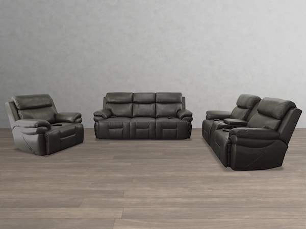 Three Piece Reclining Living Room Group