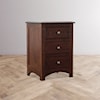 J&R Woodworking Finland Ashbury 3 Drawer Nightstand