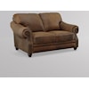 Virginia Furniture Market Premium Leather Tuscany Loveseat