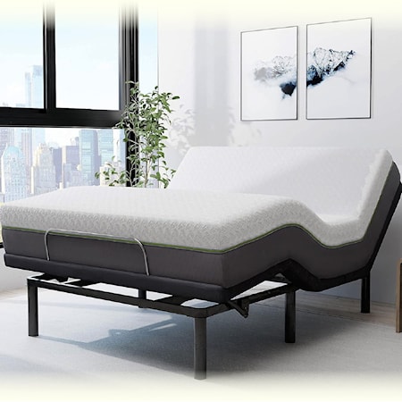 12" King Mattress w/ Adjustable Base