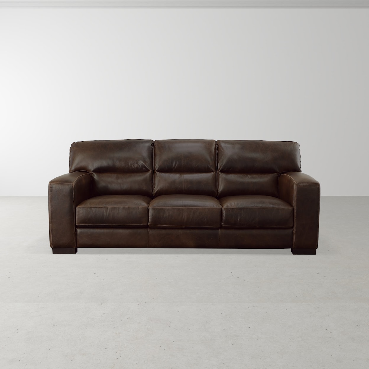 Virginia Furniture Market Premium Leather Brescia Sofa