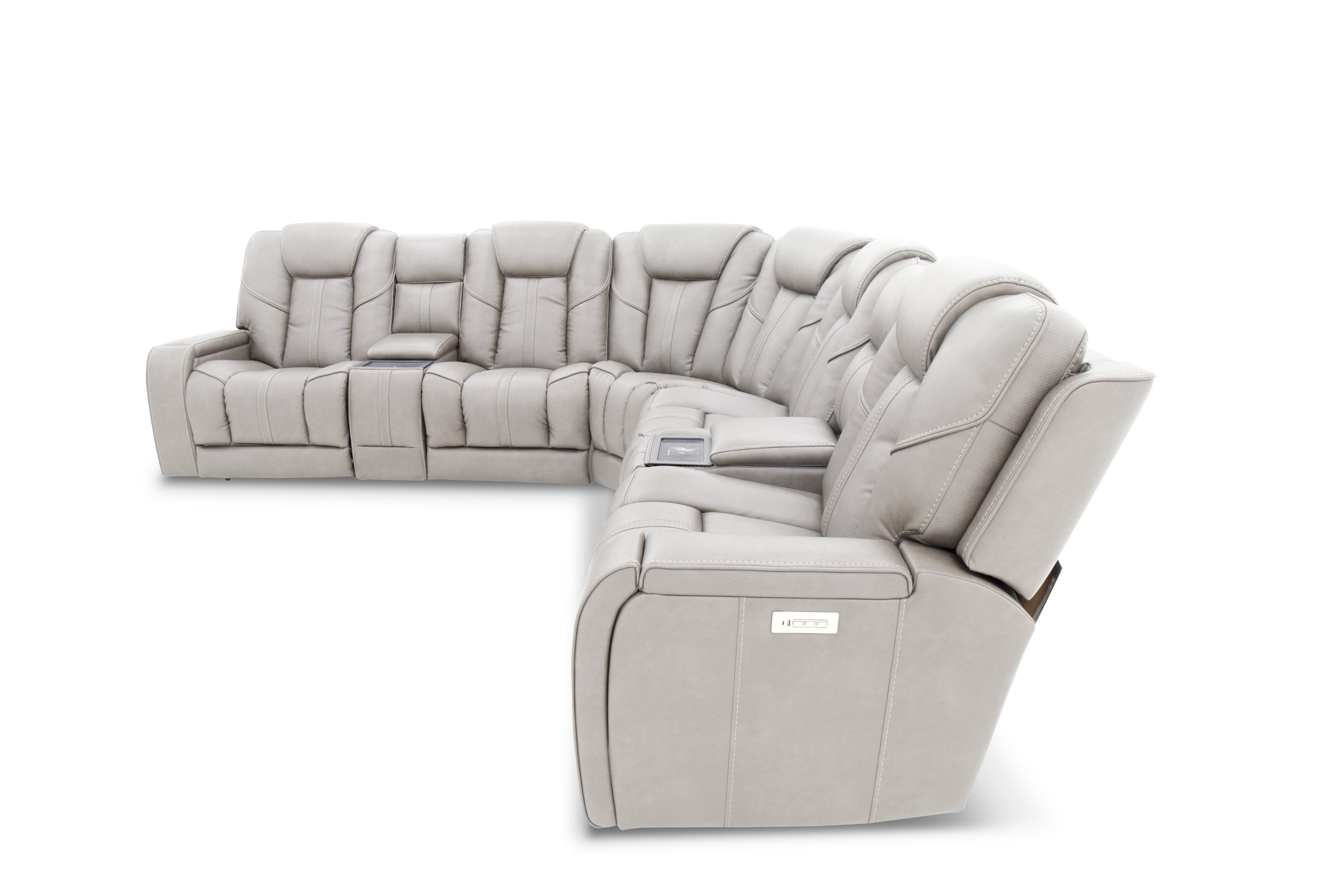 Seven Piece Reclining Sectional
