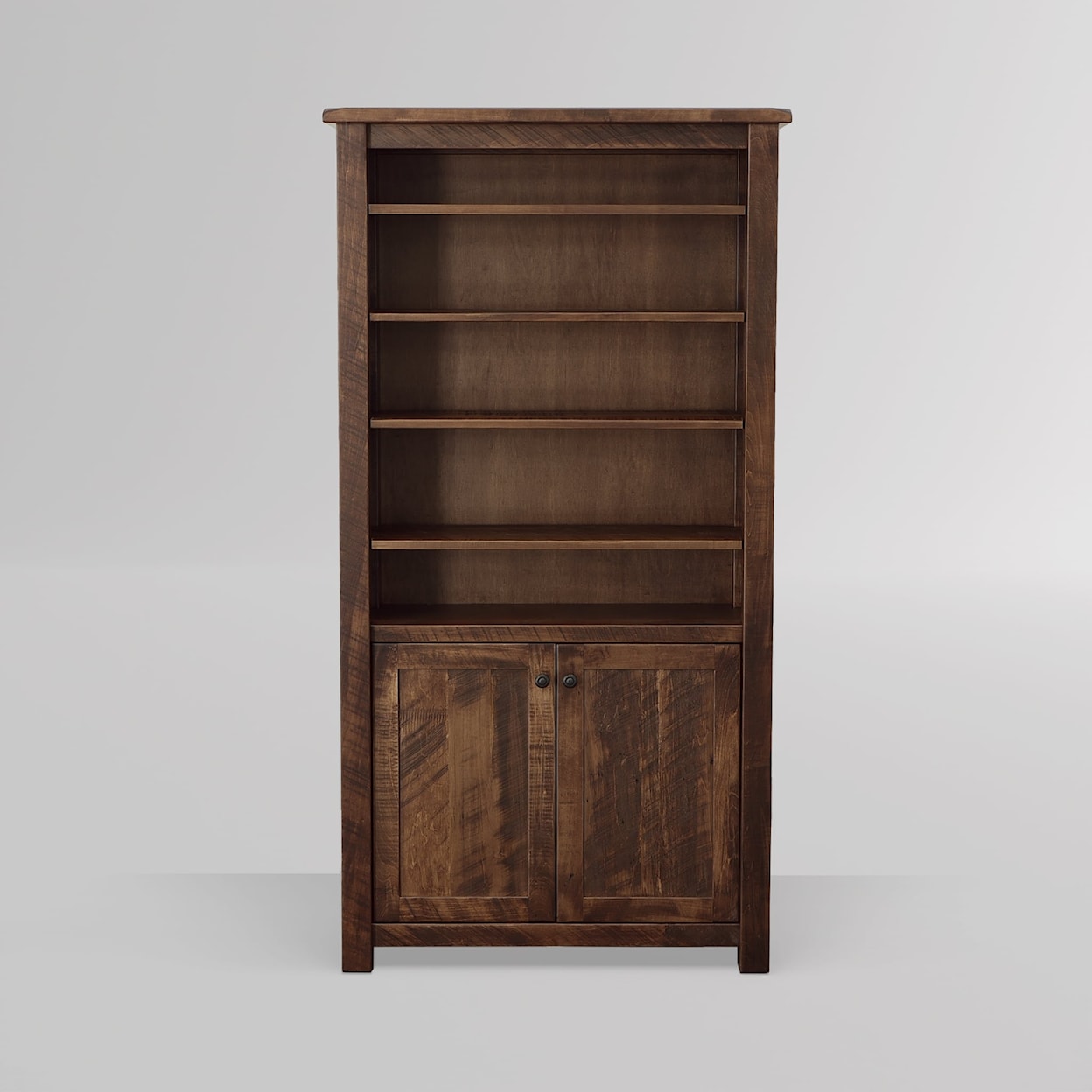 L.A.M.B. Woodworking El Paso Two Door Bookcase