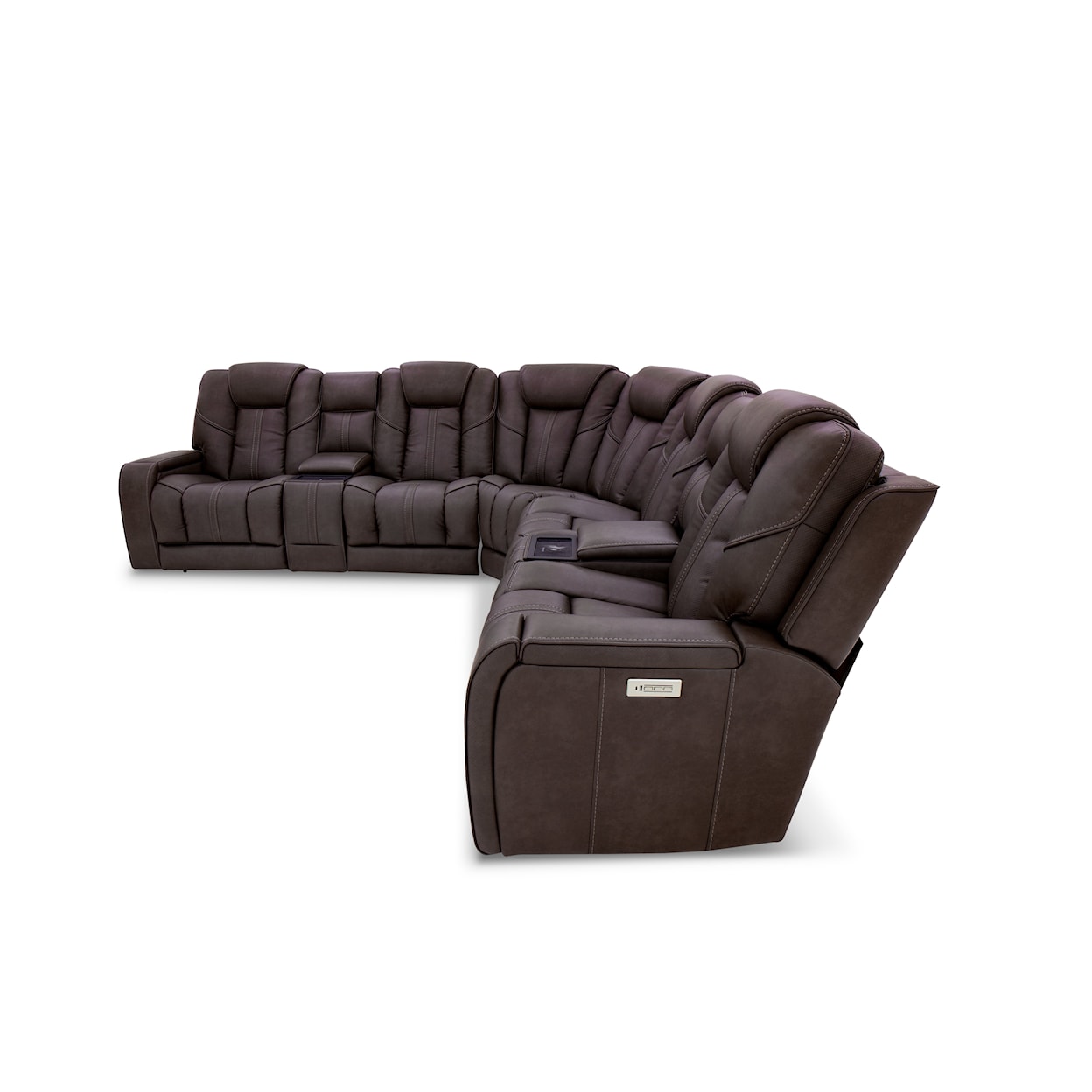 VFM Signature Pinnacle Seven Piece Reclining Sectional