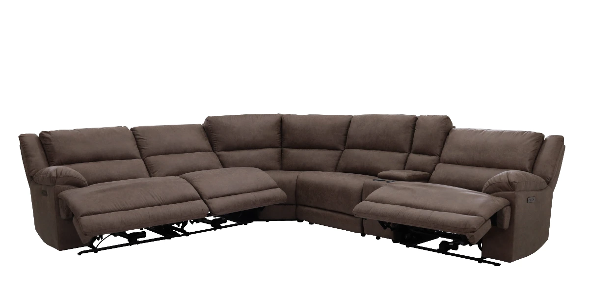 6 Piece Manual Sectional