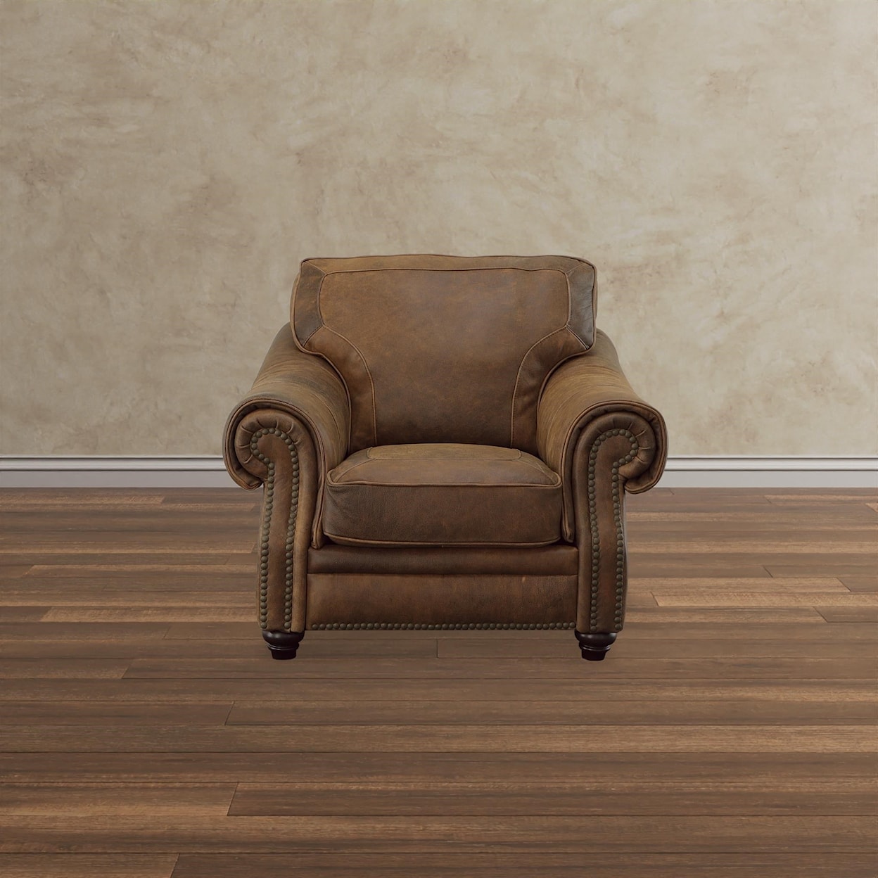 Virginia Furniture Market Premium Leather Tuscany Chair