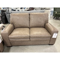 Leather Loveseat