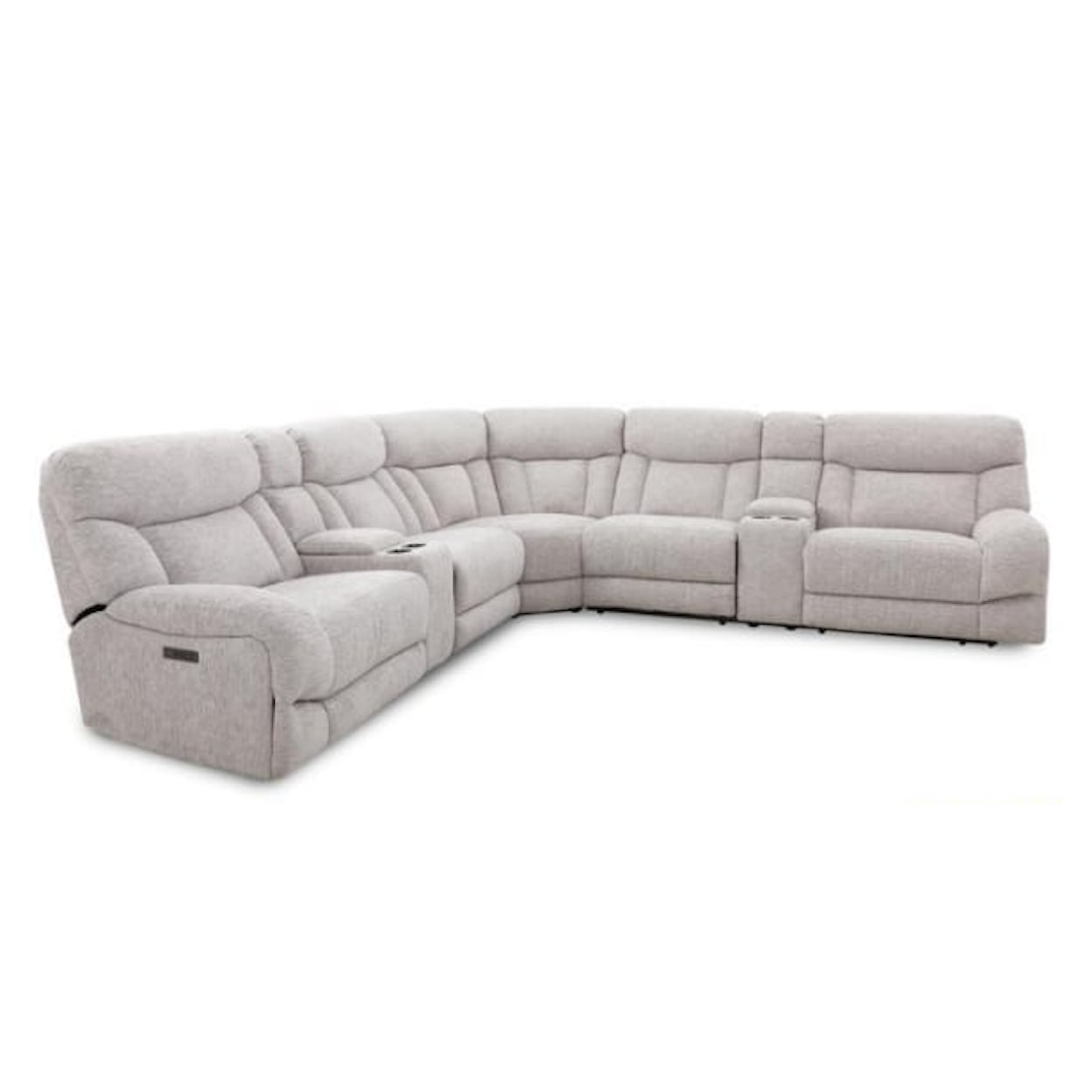 VFM Signature Pallisades 7 Pc Power Sectional