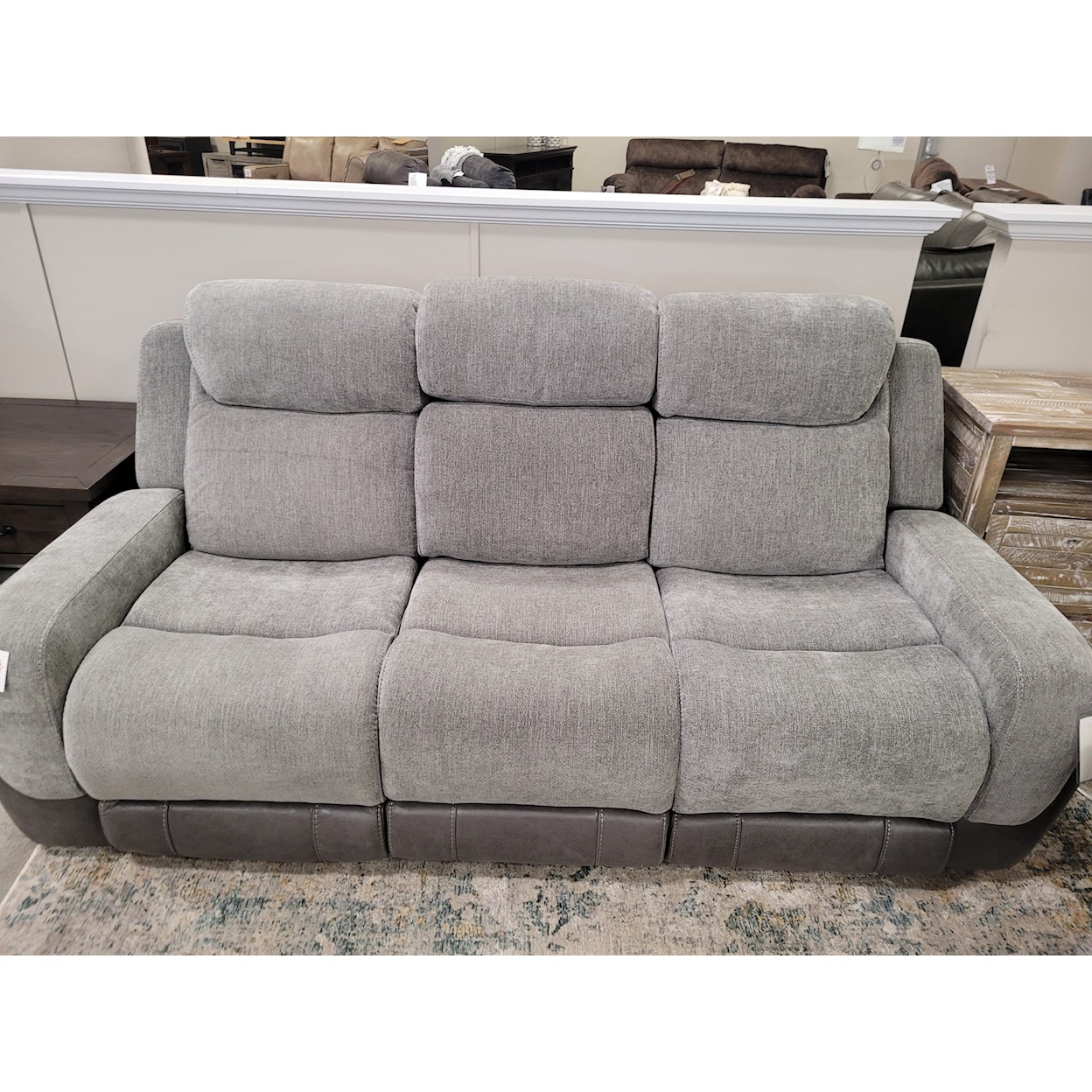 Sarah Randolph Designs Preston Power Reclining Sofa w/ Drop Down Table