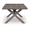 Benchcraft Hillside Barn RECT Dining Table w/UMB OPT