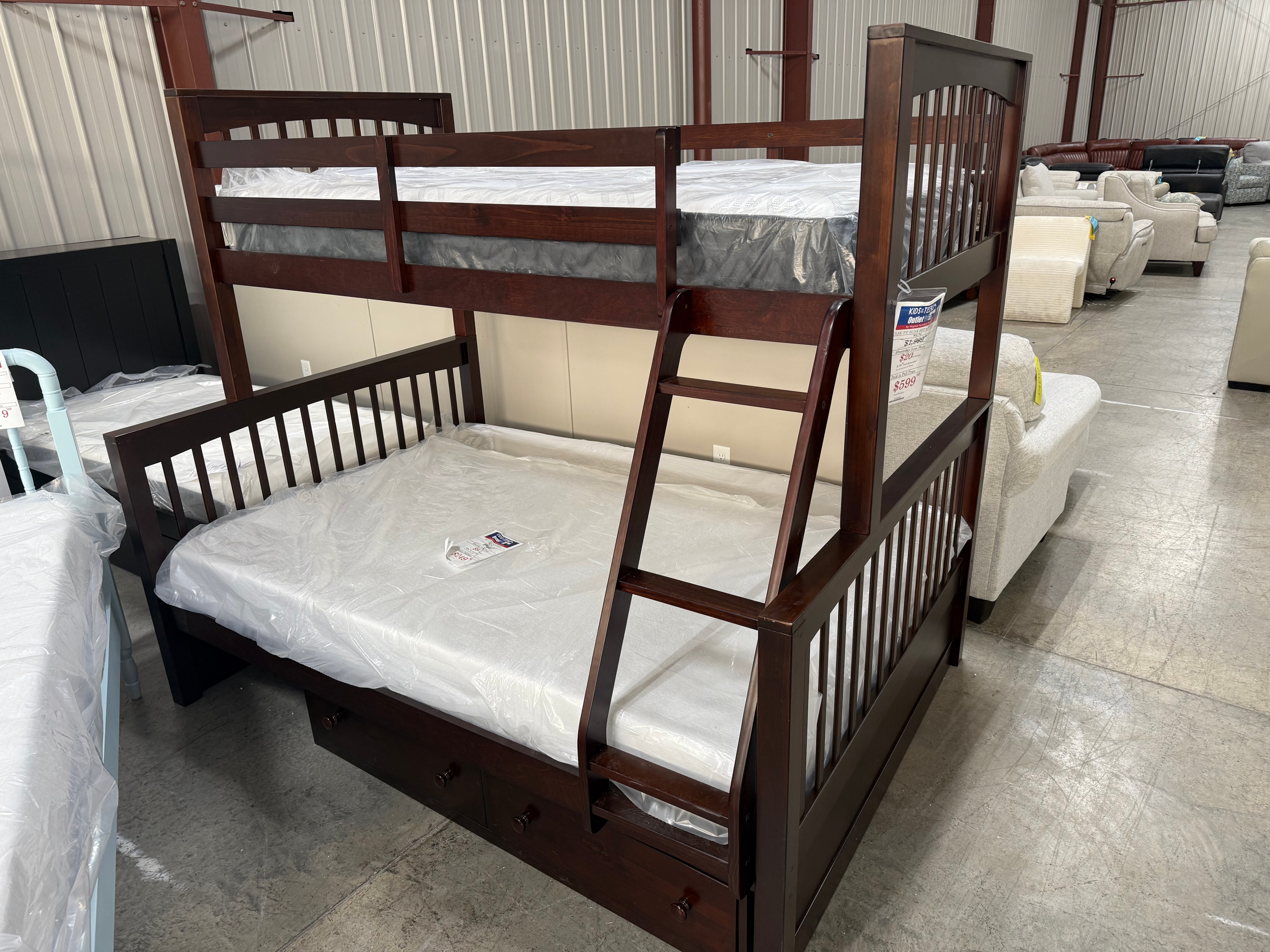 Twin over Full Bunk Bed