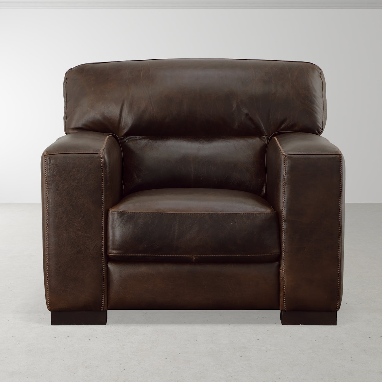 Virginia Furniture Market Premium Leather Brescia Chair