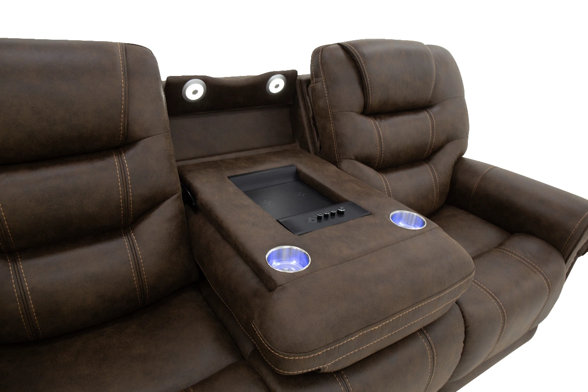 Multi Media Power Reclining Sofa