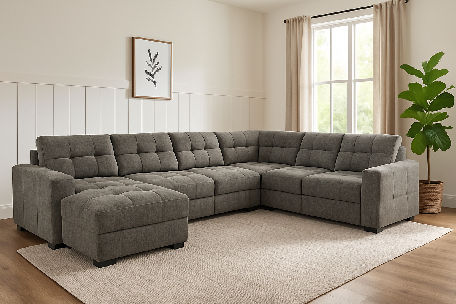 7 Piece Slider Sectional