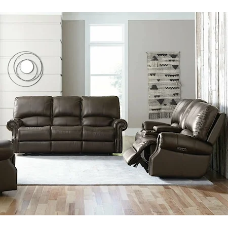 Power Reclining Sofa and Loveseat