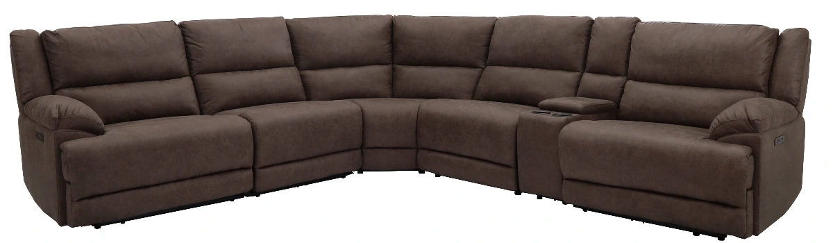 6 Piece Manual Sectional
