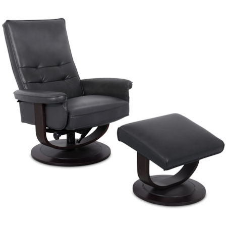 Euro Chair and Ottoman