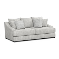 Casual Sofa with Sloped Track Arms