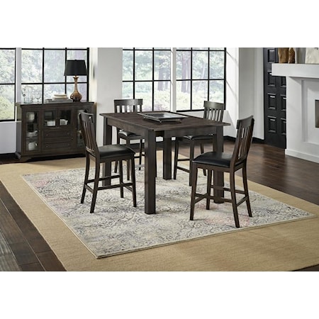 5 Piece Gathering Table Set