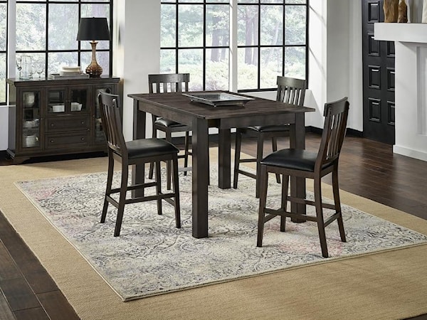 5 Piece Gathering Table Set