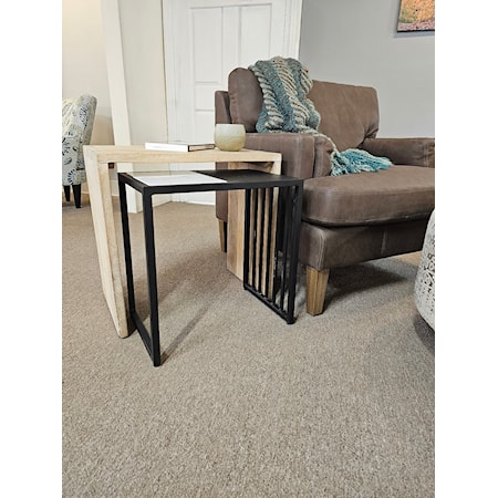 2 Piece End Table