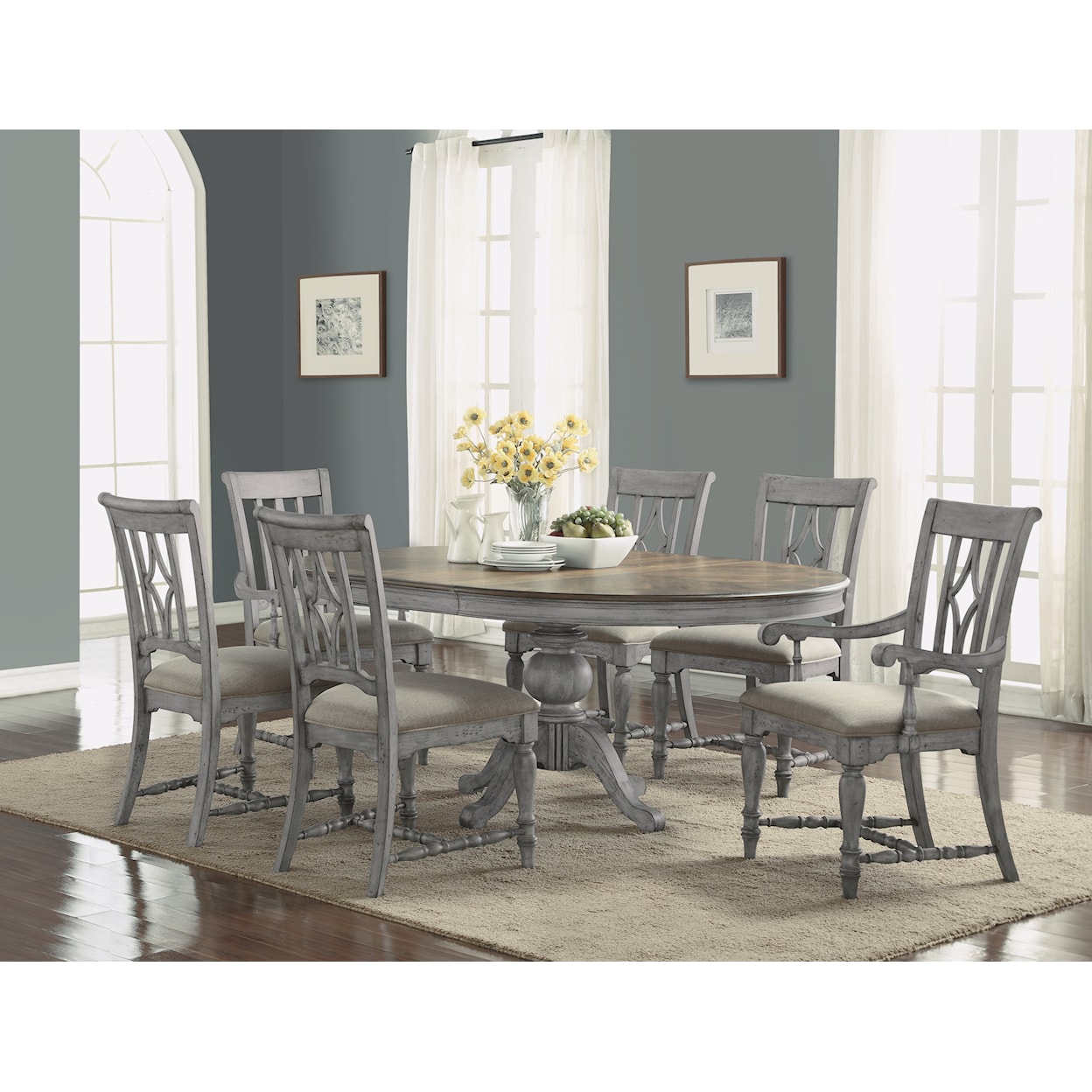 Wynwood, A Flexsteel Company Plymouth Table and Chair Set