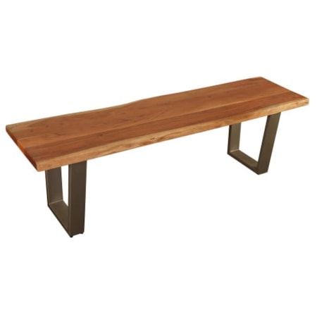 Live Edge Bench