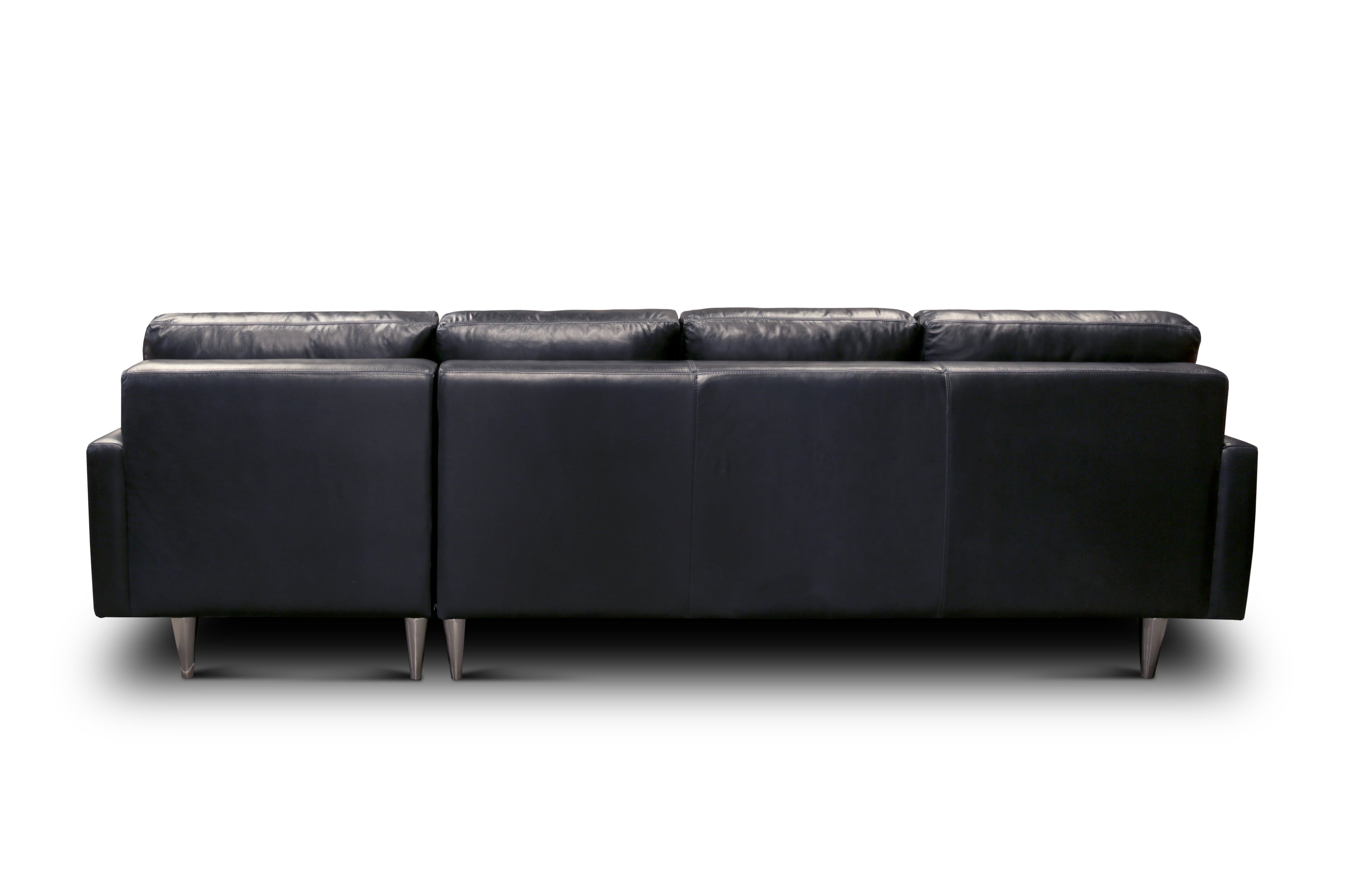 2-pc. Leather Sectional Sofa w/RAF Chaise