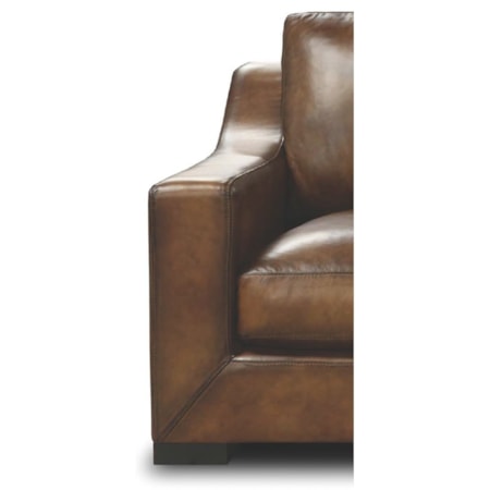 All-Leather Luxe Chaise Sectional