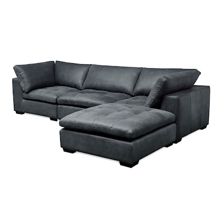 4-pc. Chaise Sectional Sofa