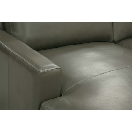 2-pc. LAF Leather Chaise Sectional Sofa