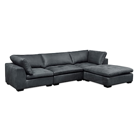 4-pc. Chaise Sectional Sofa