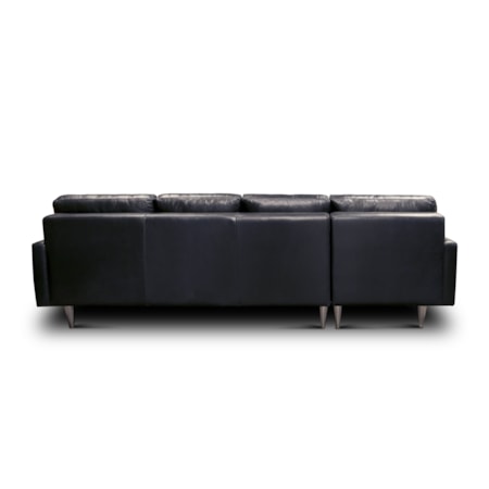 2-pc. Leather Sectional Sofa w/LAF Chaise