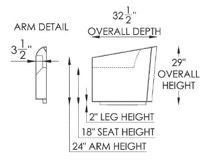 Leather Barrel-Back Swivel Chair w/Nailheads
