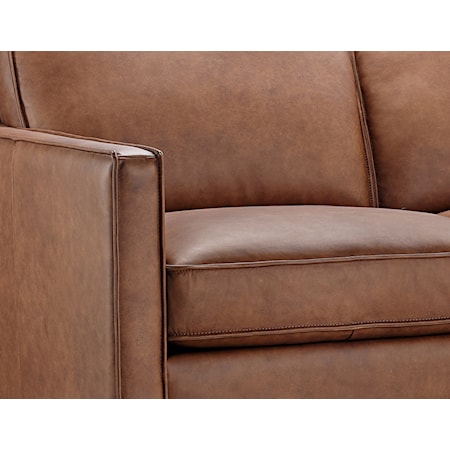 2-pc. Leather Sectional Sofa w/RAF Chaise