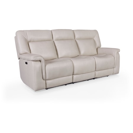 Zero Gravity Leather Reclining Sofa