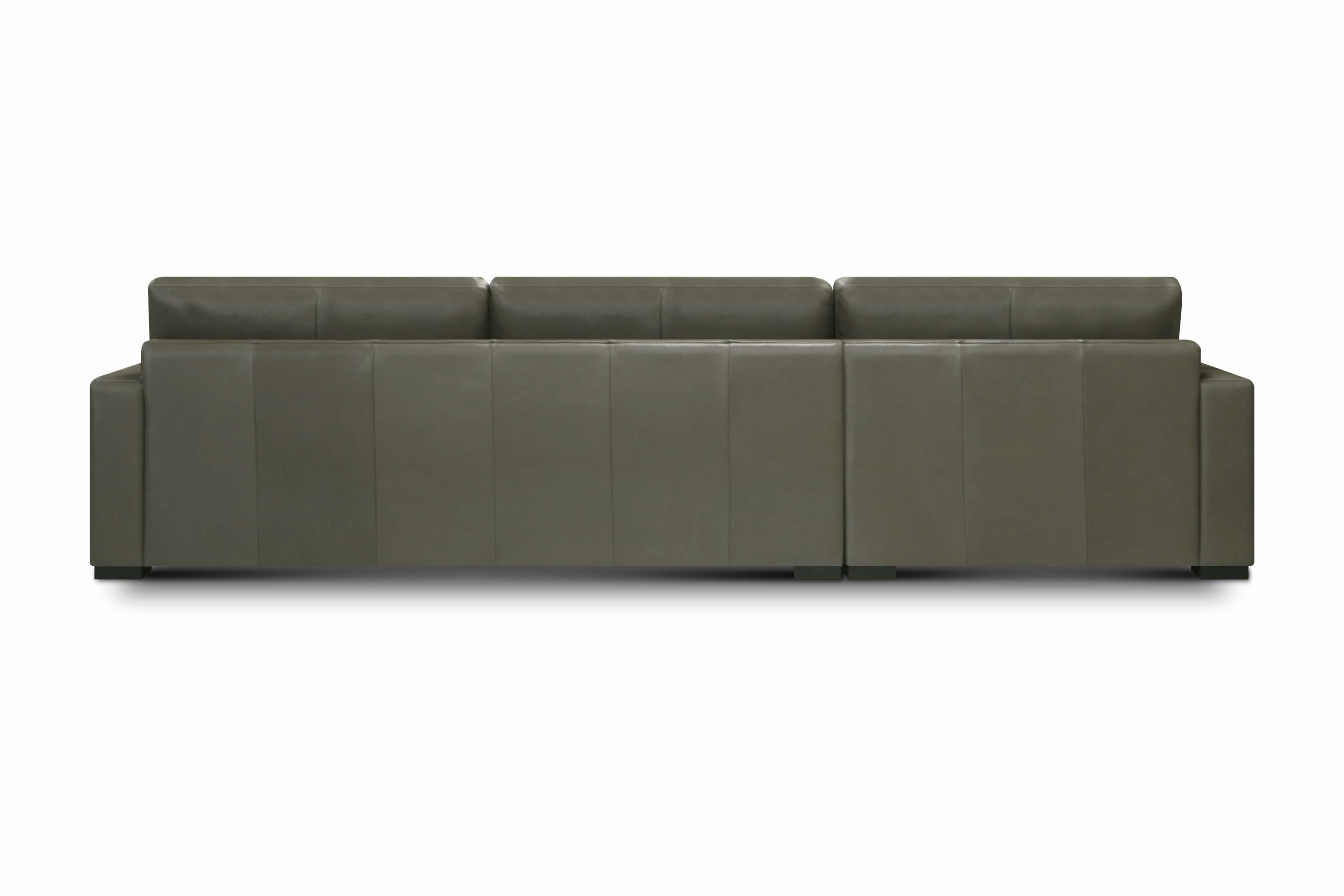 2-pc. LAF Leather Chaise Sectional Sofa