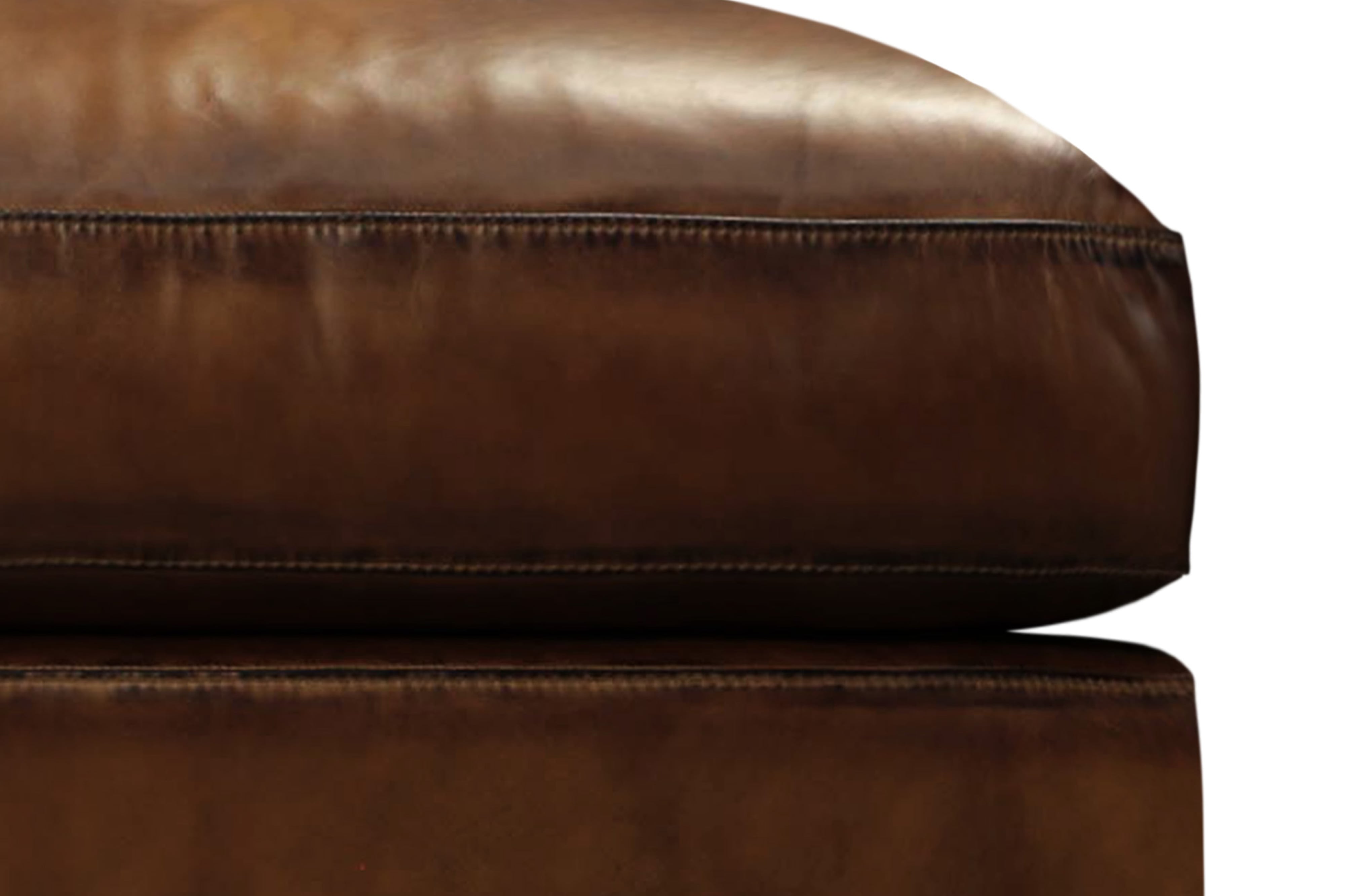 GTR Leather Daytona Leather Ottoman Footstool