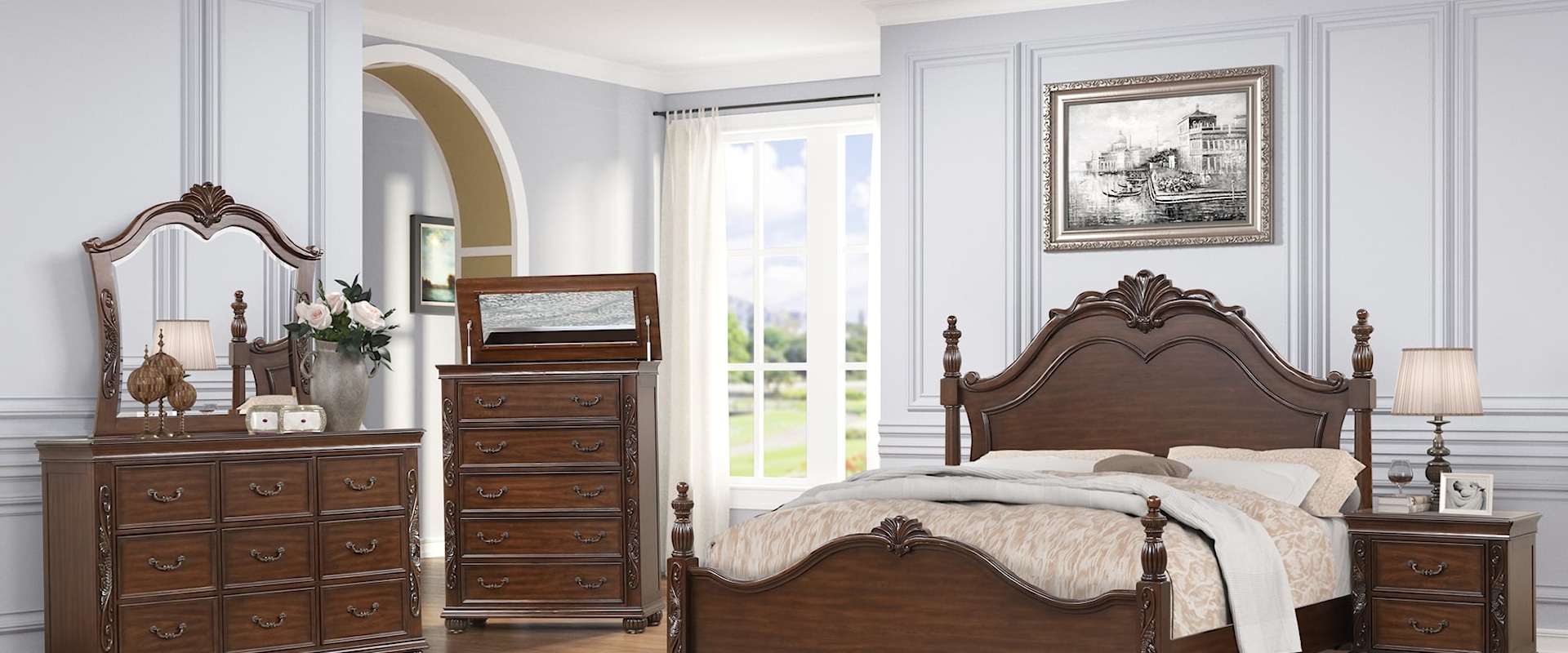 5PC Queen Bedroom Set