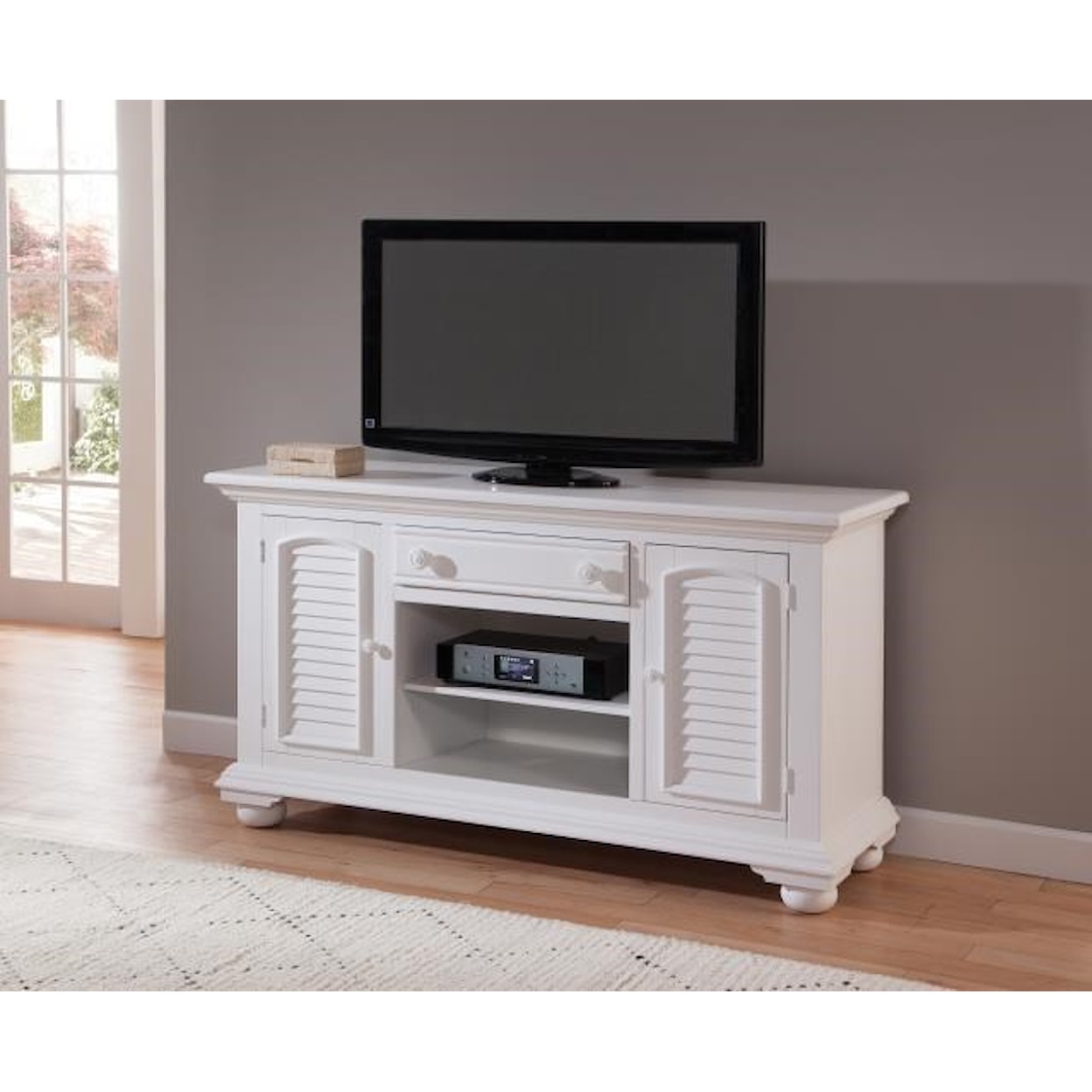 American Woodcrafters Cottage Traditions TV CONSOLE