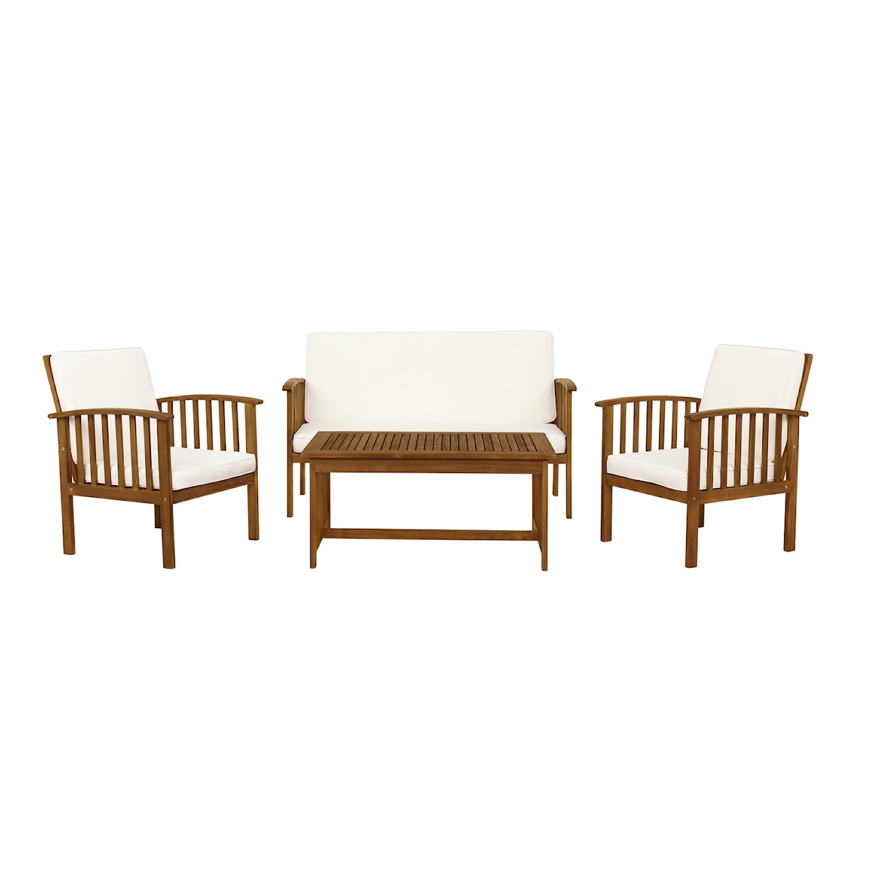 Powell Kailani 4PC Outdoor Chat Set