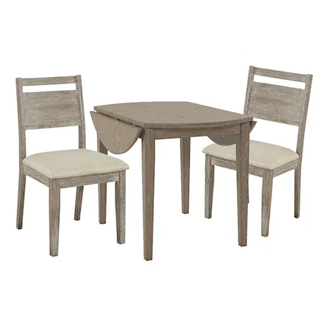 Drop Lift Table with 2 Chairs