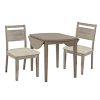 Drop Lift Table with 2 Chairs