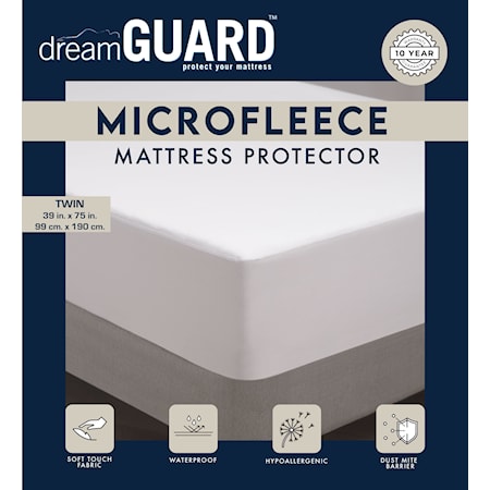 DreamGuard TW Microfleece Mattress Protector